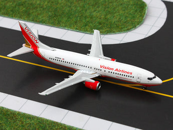 Vision Airlines Boeing 737-400 N745VA GeminiJets GJRBY1086 Scale 1:400