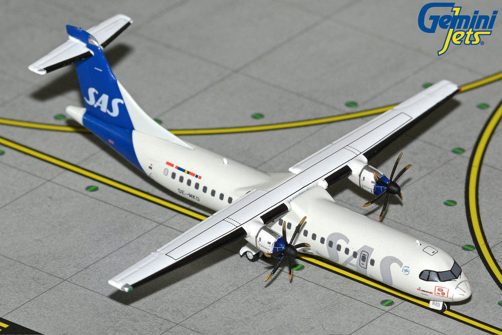 SAS Scandinavian Airlines ATR 72-600 SE-MKD GeminiJets GJSAS2368 Scale 1:400