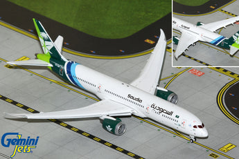 Saudia Boeing 787-9 Flaps Down HZ-ARB GeminiJets GJSVA2310F Scale 1:400