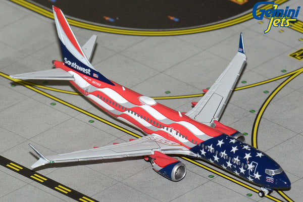 Southwest Boeing 737 MAX 8 N8719Q Liberty One GeminiJets GJSWA2440 Scale 1:400