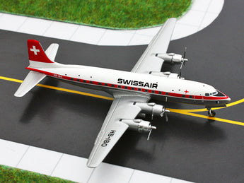 Swissair DC-6 HB-IBO GeminiJets GJSWR976 Scale 1:400