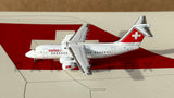 Swiss BAe 146-200 Avro RJ85 HB-IXX GeminiJets GJSWR672 Scale 1:400