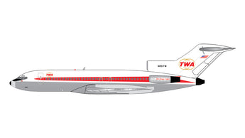 TWA Boeing 727-100 N851TW GeminiJets GJTWA2353 Scale 1:400