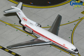 TWA Boeing 727-100 N851TW GeminiJets GJTWA2353 Scale 1:400