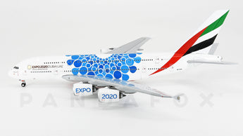 Emirates Airbus A380 A6-EOC EXPO 2020 Blue GeminiJets GJUAE1833 Scale 1:400