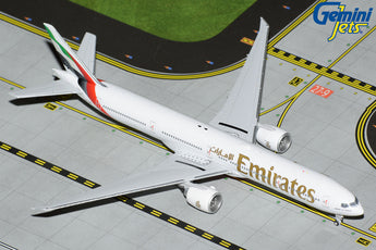 Emirates Boeing 777-300ER A6-ENV New Livery GeminiJets GJUAE2219 Scale 1:400