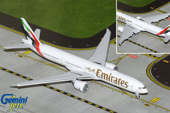 Emirates Boeing 777-300ER Flaps Down A6-EQH GeminiJets GJUAE2318F Scale 1:400