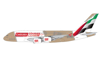 Emirates Airbus A380 A6-EET Courier Express GeminiJets GJUAE2384 Scale 1:400