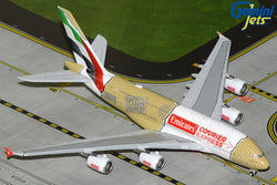 Emirates Airbus A380 A6-EET Courier Express GeminiJets GJUAE2384 Scale 1:400