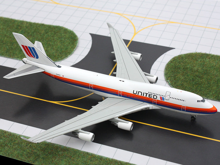 United Boeing 747-400 N184UA GeminiJets GJUAL004 Scale 1:400