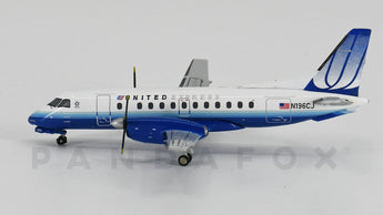 United Express Saab 340 N196CJ GeminiJets GJUAL1110 Scale 1:400