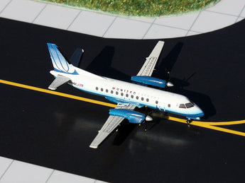United Express Saab 340 N196CJ GeminiJets GJUAL1110 Scale 1:400