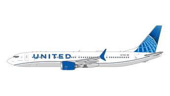 United Boeing 737 MAX 9 N37555 GeminiJets GJUAL2226 Scale 1:400