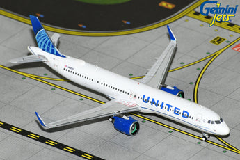 United Airbus A321neo N44501 GeminiJets GJUAL2245 Scale 1:400