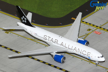 United Boeing 777-200ER N77022 Star Alliance GeminiJets GJUAL2314 Scale 1:400