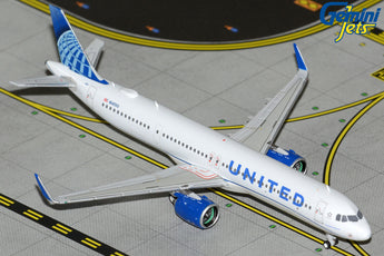 United Airbus A321neo N14502 GeminiJets GJUAL2346 Scale 1:400