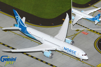Norse Atlantic UK Boeing 787-9 Flaps Down G-CKWS GeminiJets GJUBT2373F Scale 1:400