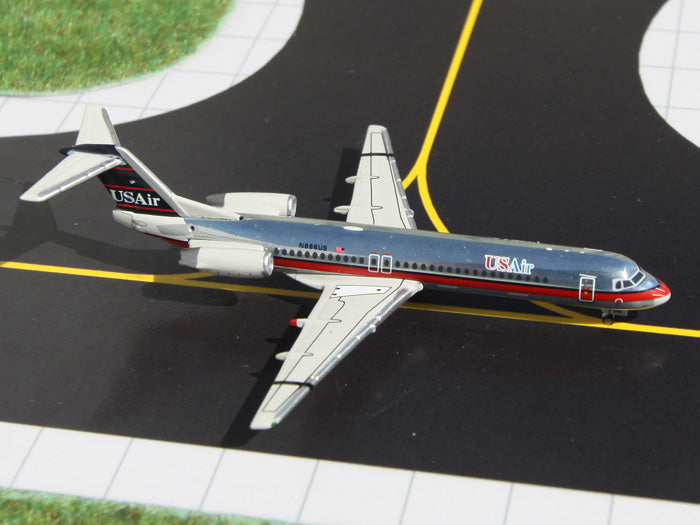 US Air Fokker 100 N866US GeminiJets GJUSA105 Scale 1:400