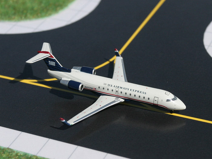 US Airways Express Bombardier CRJ200 N411ZW GeminiJets GJUSA616 Scale 1:400