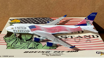 United We Stand Boeing 747-400 N911US GeminiJets GJUSF276 Scale 1:400