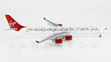 Virgin Atlantic Airbus A340-600 G-VNAP A Big Thank You GeminiJets GJVIR1766 Scale 1:400