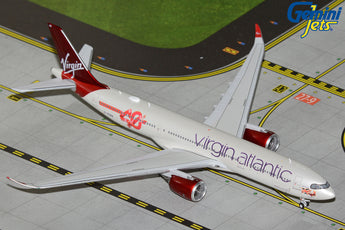 Virgin Atlantic Airbus A330-900neo G-VSRB 40th Anniversary GeminiJets GJVIR2307 Scale 1:400