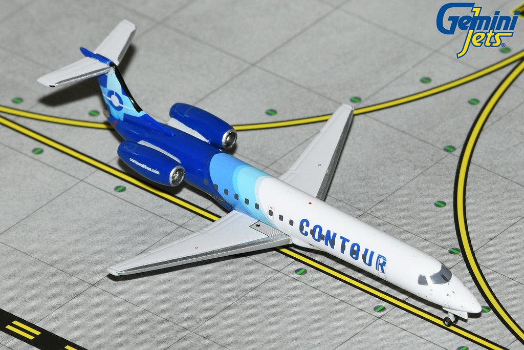 Contour Airlines Embraer ERJ-145LR N12552 GeminiJets GJVTE2188 Scale 1:400