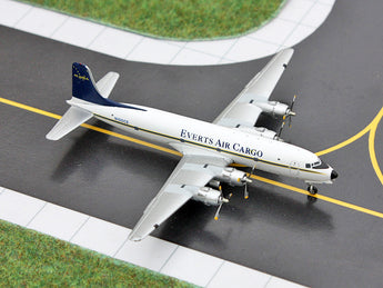 Everts Air Cargo DC-6 N100CE GeminiJets GJVTS1151 Scale 1:400