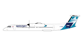 WestJet Bombardier Dash 8 Q400 C-FOEN GeminiJets GJWJA2272 Scale 1:400