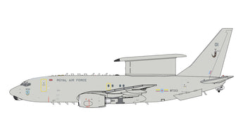 Royal Air Force Boeing 737 AEW&C E-7 Wedgetail WT001 GeminiJets GMRAF150 Scale 1:400
