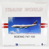 TWA Boeing 747-100 N93115 InFlight IF741010 Scale 1:200