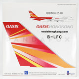 Oasis Hong Kong Airlines Boeing 747-400 B-LFC InFlight IF744019 Scale 1:200