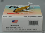 Braniff BAC-111-200 N1550 Ochre Jellybean JC Wings JC2187 JC2BNF187 Scale 1:200