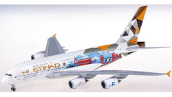 Etihad Airways Airbus A380 A6-APE Choose The United Kingdom JC Wings JC2ETD435 XX2435 Scale 1:200