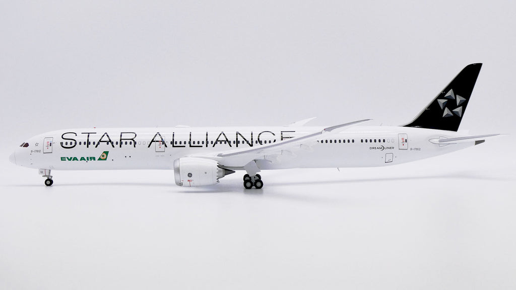 EVA Air Boeing 787-10 Flaps Down B-17812 Star Alliance JC Wings JC2EVA0366A XX20366A Scale 1:200