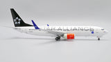 SAS Scandinavian Airlines Boeing 737-800 LN-RRL Star Alliance JC Wings JC2SAS0179 XX20179 Scale 1:200