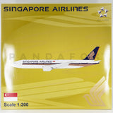 Singapore Airlines Boeing 777-200ER 9V-SVH JC Wings JC2SIA092 JC2092 Scale 1:200