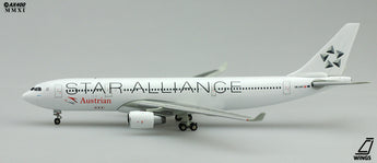Austrian Airlines Airbus A330-200 OE-LAO Star Alliance JC Wings JC4231 Scale 1:400