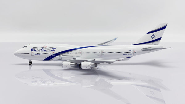 El Al Boeing 747-400 Flaps Down 4X-ELA With Aviationtag JC