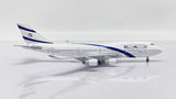 El Al Boeing 747-400 4X-ELA With Aviationtag JC Wings JC4ELY0108 XX40108 Scale 1:400