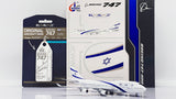El Al Boeing 747-400 4X-ELA With Aviationtag JC Wings JC4ELY0108 XX40108 Scale 1:400