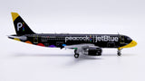 JetBlue Airbus A320 N706JB Peacock JC Wings JC4JBU0195 XX40195 Scale 1:400