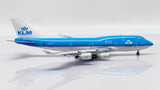 KLM Boeing 747-400 Flaps Down PH-BFG 100th Anniversary With Aviationtag JC Wings JC4KLM0117A XX40117A Scale 1:400