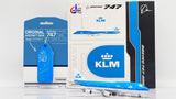 KLM Boeing 747-400 PH-BFG 100th Anniversary With Aviationtag JC Wings JC4KLM0117 XX40117 Scale 1:400