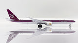 Qatar Airways Boeing 777-300ER Flaps Down A7-BAC Retro JC Wings JC4QTR0068A XX40068A Scale 1:400