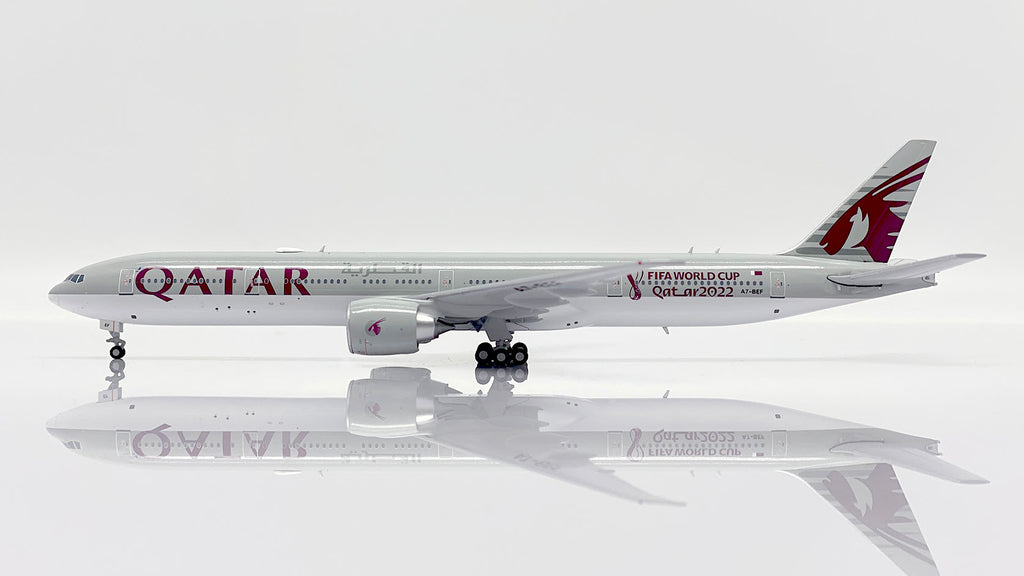 Qatar Airways Boeing 777-300ER A7-BEF FIFA World Cup Qatar 2022 JC Wings JC4QTR0135 XX40135 Scale 1:400