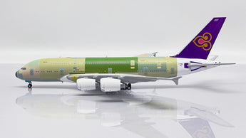 Thai Airways Airbus A380 F-WWAO Bare Metal JC Wings JC4THA470 XX4470 Scale 1:400