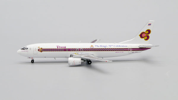 Thai Airways Boeing 737-400 HS-TDJ The King's 72nd Celebration JC