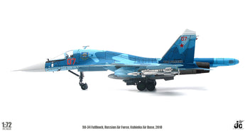 Russian Air Force Su-34 Fullback Red 07 (Kubinka Air Base, 2018) JC Wings JCW-72-SU34-004 Scale 1:72