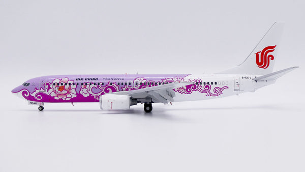 Air China Boeing 737-800 Flaps Down B-5177 Pink Peony JC Wings LH2360A Scale 1:200